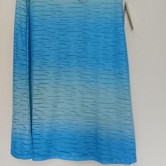 J Valdi Womens Lattice-Back Dress Swi Blue Ombre XL - Picture 5 of 7